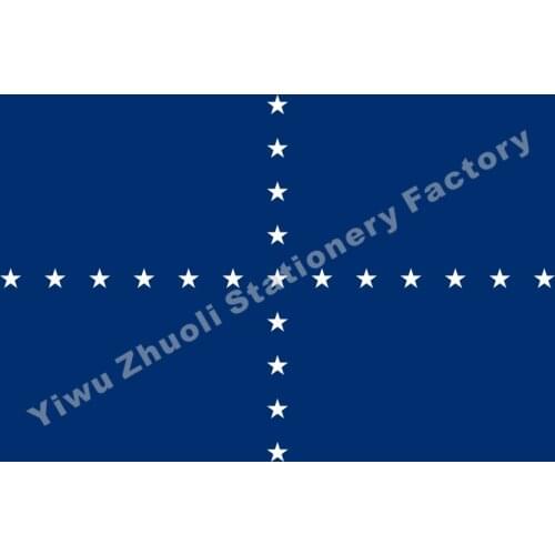 Naval Jack Of Brazil Flag 144X96cm (3x5FT) 120g 100D Polyester Double Stitched High Quality Banner Ensign Free Shipping