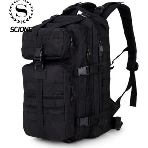 Scione Men Military Backpack Mochilas Camouflage Travel Backpack For Men Bag 35 L Trekking Bag Waterproof Climbing Backpack