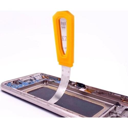 0.1mm 0.08mm 0.06m Stainless Steel Repair Opening Pry Card for iPad Tablet for Samsung Curved Screen for iPhone Disassemble Tool
