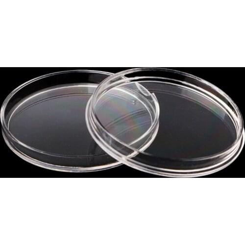 46mm Plastic Coin Holder Capsule Storage Case Display Box With 5 Sizes Pad Rings P0RD