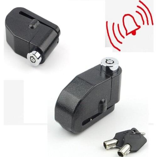 100DB Motorcycle Alarm Lock Bicycle Pit Bike Scooter Anti-theft Disc Brake Wheel Alarm Lock Security Safety Siren Lock