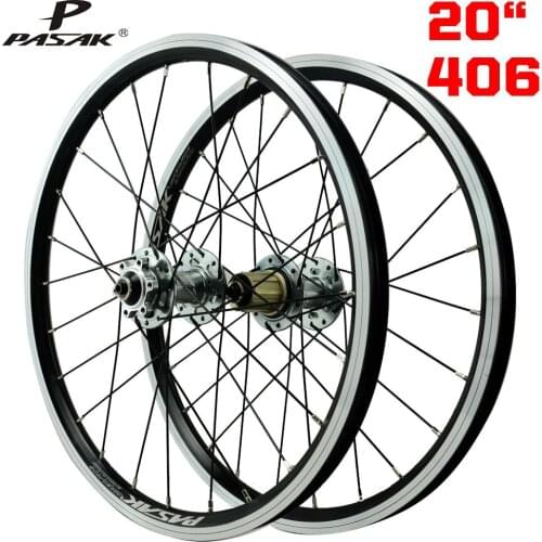 20inch BOBY bicycle wheels 406 451alloy bike wheel 20*1-3/8 6 nail disc brake 20"wheel 6 claw 4 bearing Vbrake12speed f100/r135