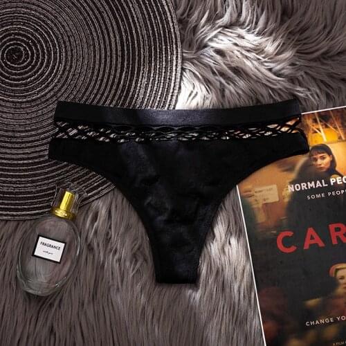 Womens Underwear Panties Sexy Mid-Waist Hollow Female Briefs Hip Lift Underpants For Lady Plus Size Lingerie ssy51