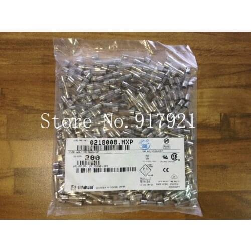 [ZOB] The United States Litteituse LBC T Lite 8A glass tube 8A250V 5X20 FUSE original insurance --200pcs/lot