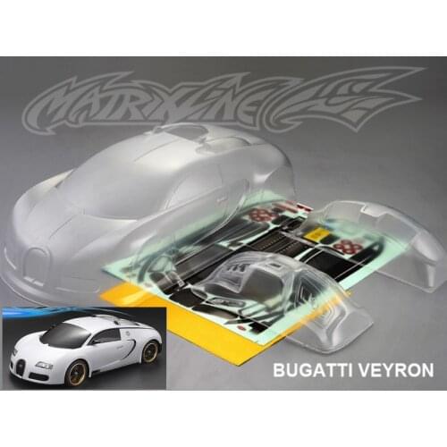 1/10 on road car 195mm clear Body for 1/10 kyosho HPI HSP Tamiya On road car with lamp cup