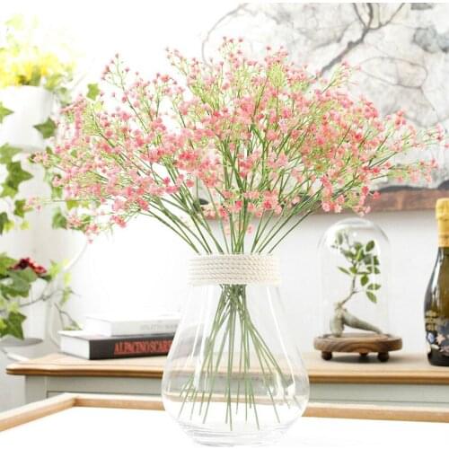 100set/Lot Artificial Flowers For Home Autumn Decoration Fake Dried Flower Stamens High Quality In Batch Artificial Plant ZJH017