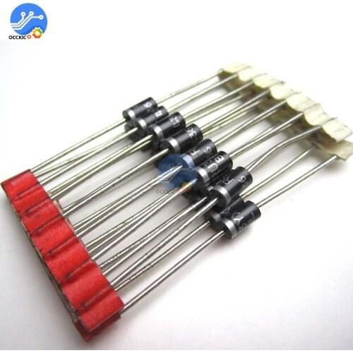 100PCS 1N4007 4007 1A 1000V DO-41 High quality Rectifier Diode IN4007 Silicon Rectifier