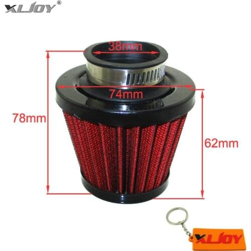 38mm Air Filter For Chinese GY6 50cc QMB139 Moped Scooter 50cc 70cc 90cc 110cc 125cc Pit Dirt Bike ATV Quad Go Kart Motorcycle