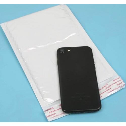 50PCS 13*13cm White Foam Envelope Bag Mailers Padded Shipping Envelope With Bubble Mailing Bag Christmas Package Gift Holders