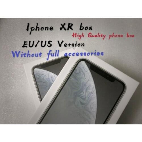 50pcs/ High Quality US/EU Version Phone Packaging Packing Box Case For i Phone X/XR Without Full Accessories Package Box