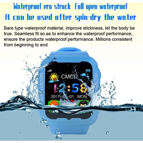 696 K3 Child Smart Watch Bluetooth Safe Anti-Lost with SIM TF Location Device Tracker Waterproof Kids Children Smartwatch GPS