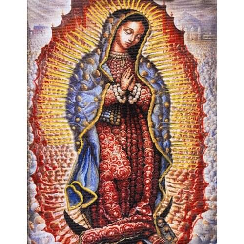 Diamond Mosaic Cross Stitch Kits Virgin Mary Diamond Embroidery "Religion Series" Diy Full Diamond Painting Home Decoration