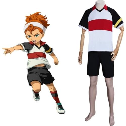 Anime Inazuma Eleven Go Cosplay Costume School Football Uniform Outfit sportswear Halloween Carnival Suit