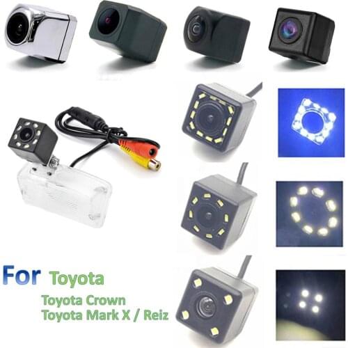 Wireless 2.4G CCD and LED Adjustable Angle Rear View Camera for Toyota Crown S200 Mark X Reiz