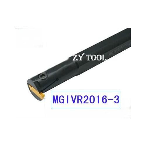 MGIVR2016-3 Internal Grooving Turning Lathe Boring Bar Tool Holder For Lathe Machine CNC Cutting Turning Tool Set Holder MGIVR