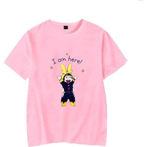 My Hero Academia Unisex T-shirt Graphic Tees Male Female Kawaii Tops T-shirt Anime Harajuku Unisex Short Sleeve Cosplay Tshirt