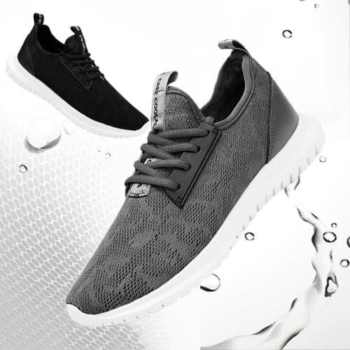 New summer mens casual shoes couple woman sneaker outdoor sports flat bottom light comfortable breathable gray large size 47