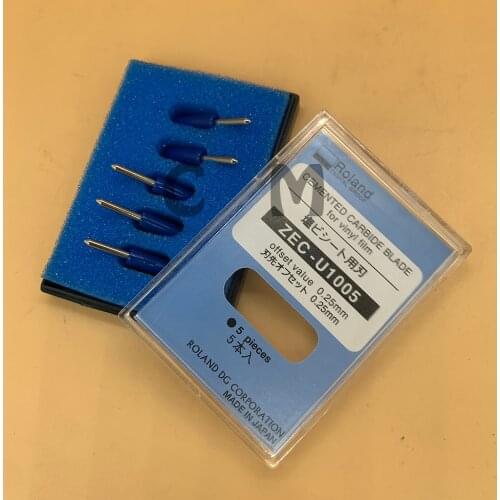 5PCS 45 degree Roland Cutting Plotter Blade knife ZEC-U1005 For Roland XC-540 SP-300 VS-540 VS-640 BN-20 LEJ-640 Printers knife