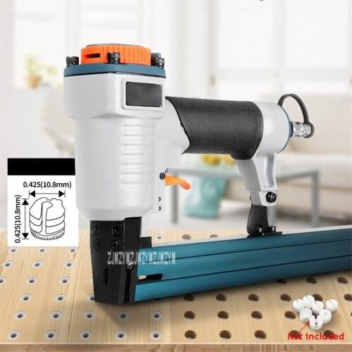 M108 Pneumatic Colloidal Particle Gun Furniture Stapling Gun Three-in-one Pneumatic Plastic Embedded Nail Gun 4-7bar 9.8-10.2mm