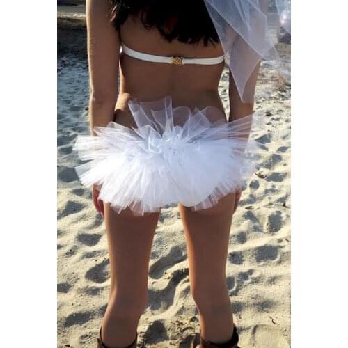 Bachelorette Bikini Veil or Booty Veil Accents, Hen Party