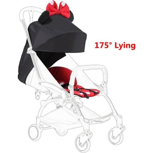 New 20 Colors Yoya 175 Degree Sunshade and Seat Cushion Set Babyyoya Yoya Vovo Baby Stroller Accessories Sun Cover Canopy Seat