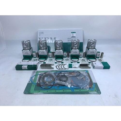New Aftermaket Engine Part F2503 Rebuild Kit With Cylinder Gaskets Bearings Piston Rings For Kubota