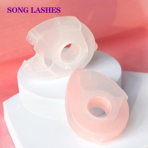 SONG LASHES Eyelash Non-woven Isolation Tapes Cutter Adhesive Tape Cutter Holder Eyelash Extension Makeup Tools