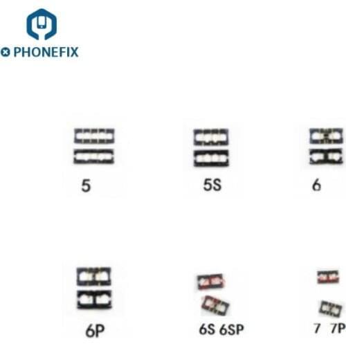 Battery Connector Clip Plug Terminal Motherboard FPC Parts for iPhone 5 5S 6 6P 6S 6SP Battery Holder Clip Contact Replacement