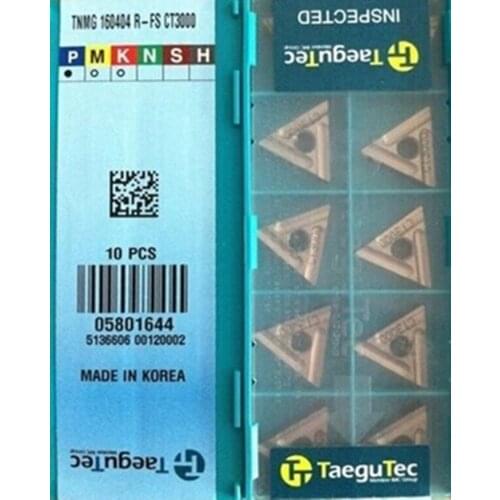 TNMG10404R-FS TNMG10404L-FS TNMG10408R-FS TNMG10408L-FS CT3000 Metal ceramic Carbide insert Processing: steel