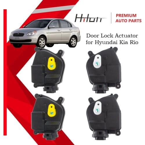 Front Rear Left Right Car Door Lock Actuator Latch Motor for 2006-2011 Hyundai Accent Kia Rio(5) 95735-1G020