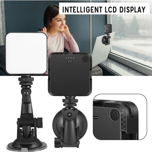 Laptop Fill Light for Video Conferencing Lighting Remote Working LED Light for Video Recording Self Live Streaming GK99