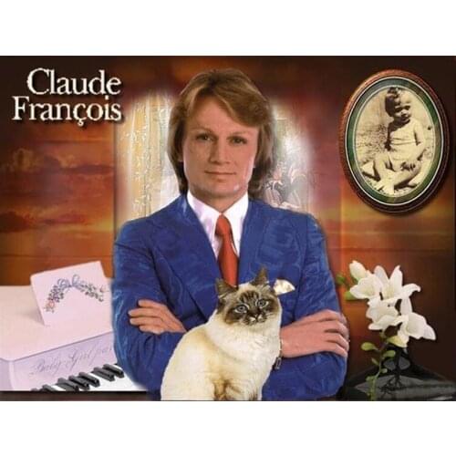 5D Diy Square&round 5d Diamond Painting Claude Francois Crystal Painting Full Diamonds Decorative Diy Diamond Embroidery Kits