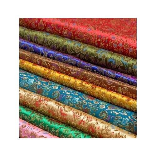 90cm*100cm Baby clothes costume dress kimono fabric brocade fabrics COS High cockscomb series women dress fabric wedding