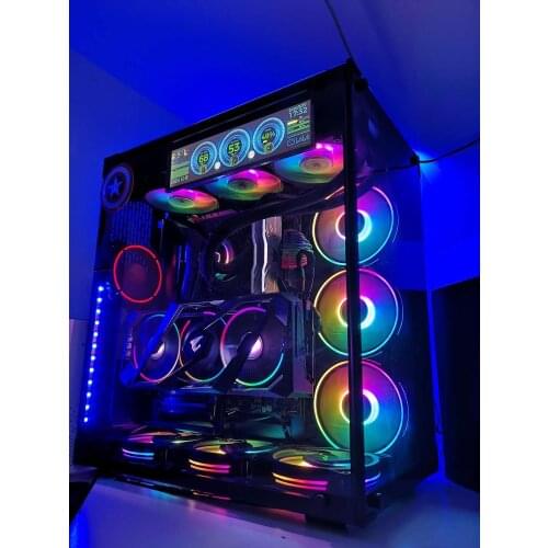 8.8 inch Long Strip HSD088IPW1 HDMI Compatible 1920*480 Second Monitor Case Aida64 Display CPU GPU Information Sub Display Case