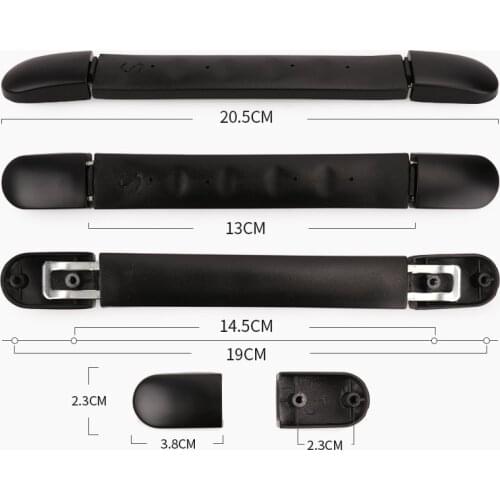 Luggage Strap handle replacement Suitcase travel Luggage Case Handle Carrying handles for furniture repair black handle grip