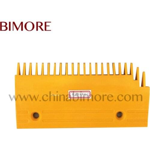 0129CAF001 elevator escalator parts Escalator Plastic Comb Length 202.9mm Width 100mm Install Size 130mm Right
