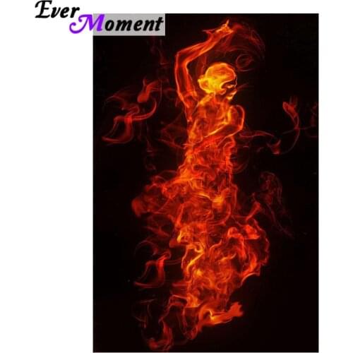 Girl on fire this last dance Diamond Painting cross stitch diy 5d diamond embroidery hobby fun gift decoration for house ASF799