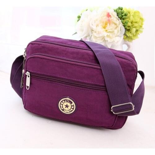Oxford Cloth Diagonal Bag Single Shoulder Female Bag Mother Bag Casual Mobile Phone Bag Summer Tide Bag Middle-aged Mommy Bag