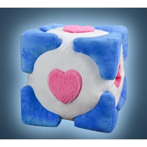 DOTA 2 IO ARCANA Benevolent Companion Portal 3 Cosplay Mascot Cube Toy 27CM Stuffed & Plush Doll