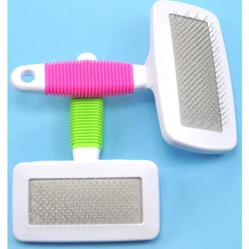 Cat Comb Pet Dog Needle Brush Long Hair Comb for Cats Pets Grooming Puppy Rabbit Comb Brush for Cats Grooming Supplies GR0002