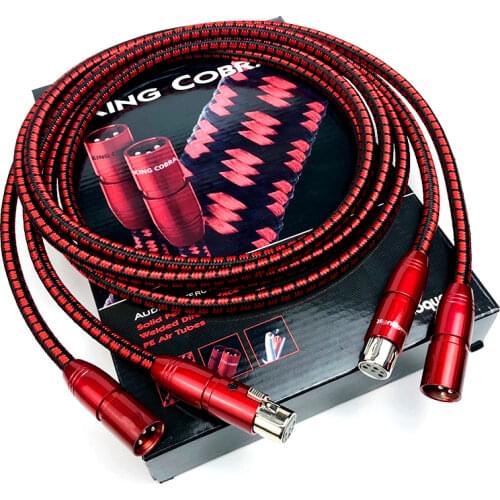 King Cobra Audio Interconnect PSC XLR Balance Cables with Box