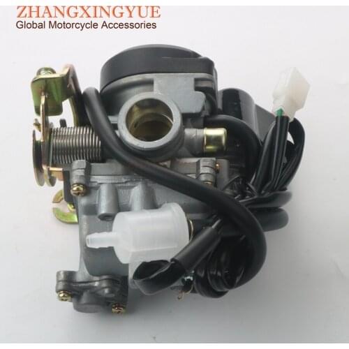 20mm Carb Carburetor PD20 & Carburetor Repair Kit for BAJA BE500 Retro RT Suncity SC 50cc 4-stroke VIN LAW / LXKS