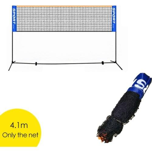 3.1/4.1/5.1/6.1M Portable Badminton Net Easy Setup Volleyball Net For Tennis Pickleball Training Indoor Outdoor Sports