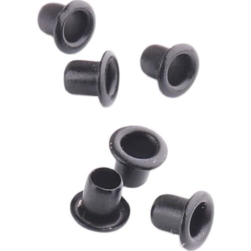 Metal eyelet 5*3*4mm Black for Leathercraft DIY Scrapbooking Shoes Belt Cap Shoes Bag Tags Clothes Fashion Accessories sewing