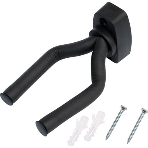 Wall Mount Guitar Hanger Hook Non-Slip Holder Stand For Acoustic Guitar Ukulele Violin Bass Guitar Instrument Accessories