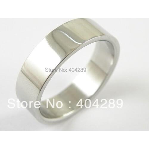 Wholesale 36pcs 4mm High Quality Flat Stainless Steel Rings,Free Shipping