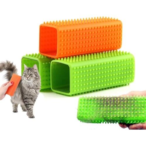 YVYOO Pet Cat dog brush massage gloves hair cleaning comb Pet Cleaning Brush Glove Pet Dog Supplies A89