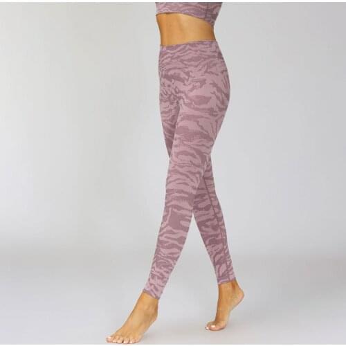Yoga Pants Woman Seamless Leggings High Waist Elastic Squat Proof Camouflage GYM Fitness Sport Booty Scrunch Running Tights