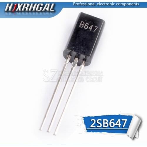 1pcs 2SB647AC TO-92 2SB647A 2SB647 TO92 TO-92L B647 Triode Transistor