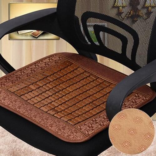 Universal Bamboo Sheet Summer Dining Room Car Chair Cool Mat Cushion Seat